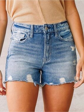Flying Monkey Denim Shorts, Size 24